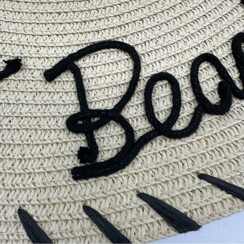 LOWEST Resting Beach Face NWT Wide Brim Floppy Sun Hat - Picture 4 of 7